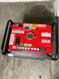 Predator 1800 Watt Gas-Powered Portable Generator