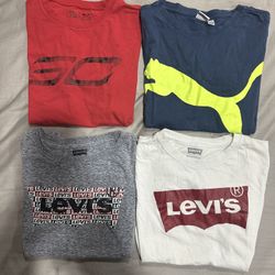 *4*Boys Shirts- (M 10-12 )