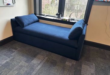 West Elm Shelter Petite Daybed (71”) — Performance Velvet, Midnight