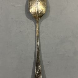 SILVER PLATED SERVING SPOON