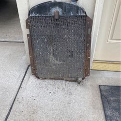 46 through 41 Chevy radiator