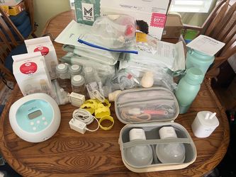 Breast pump and supplies