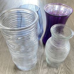 Glass Flower Vases