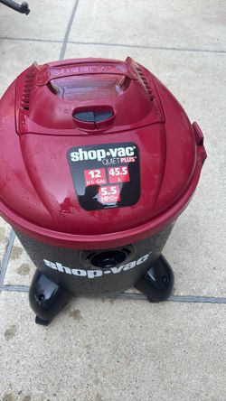 Shop.Vacuum 12.Gallon.5.5HP. Works