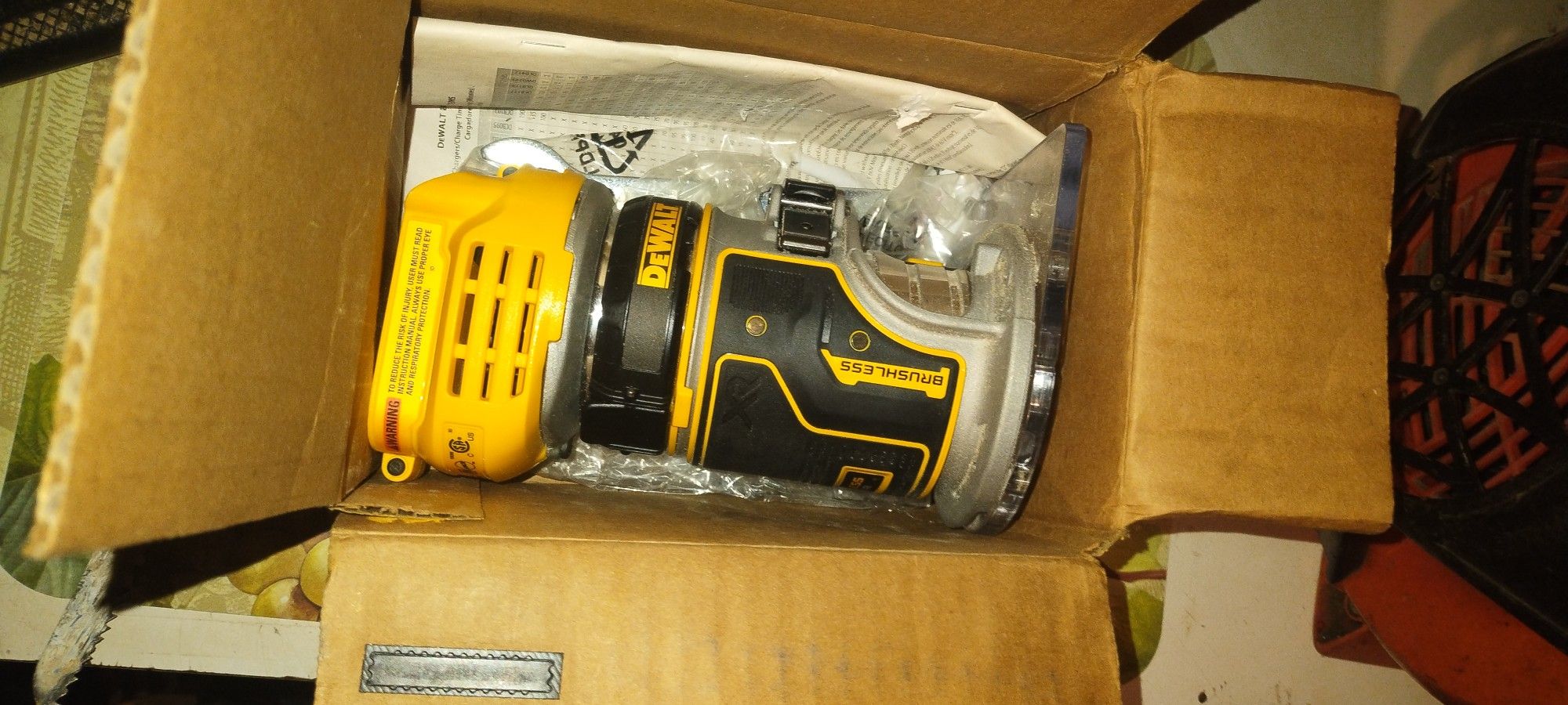 DEWALT 20V ROUTER BRAND NEW OPEN BOX
