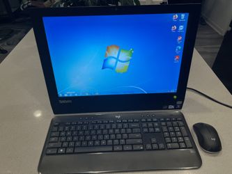 All In One Lenovo Computer With New Wireless Keyboard &Mouse 