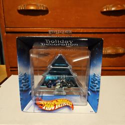 2002 Hot Wheels Holiday Decoration Blast Lane