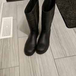 Steel Toe Men's Rubber Boots Size 12
