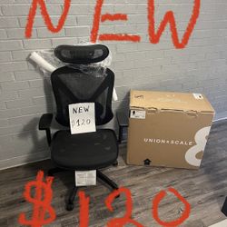 Ergonomic Office Chair Black New