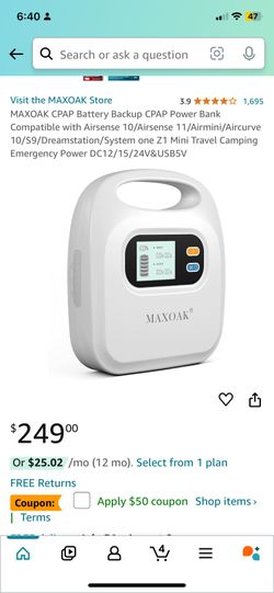 MAXOAK CPP Battery Backup Power Bank