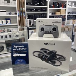 DJI Avata 2 Three Batteries +DJI Controller 