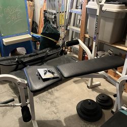 Competitor Combo Bench With Weights