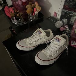 White Converse 