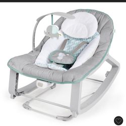 Ingenuity Keep Cozy 3-in-1 Grow with Me Baby Bouncer, Rocker & Toddler Seat - Weaver