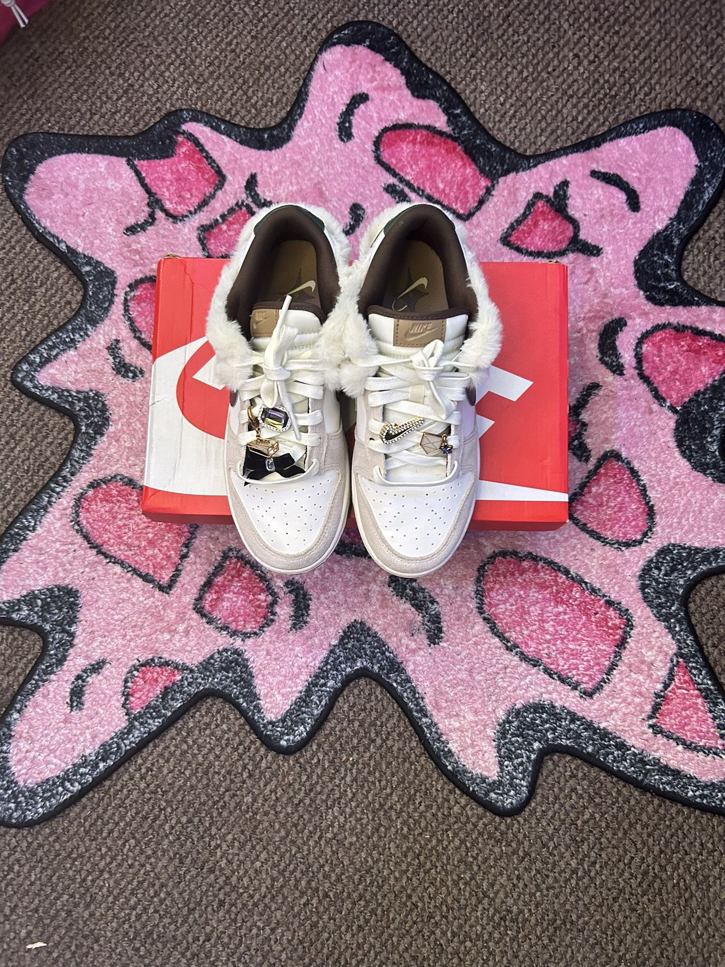 *BEST OFFER* Women Nike Dunk Low Mink and Jewels (Like New)