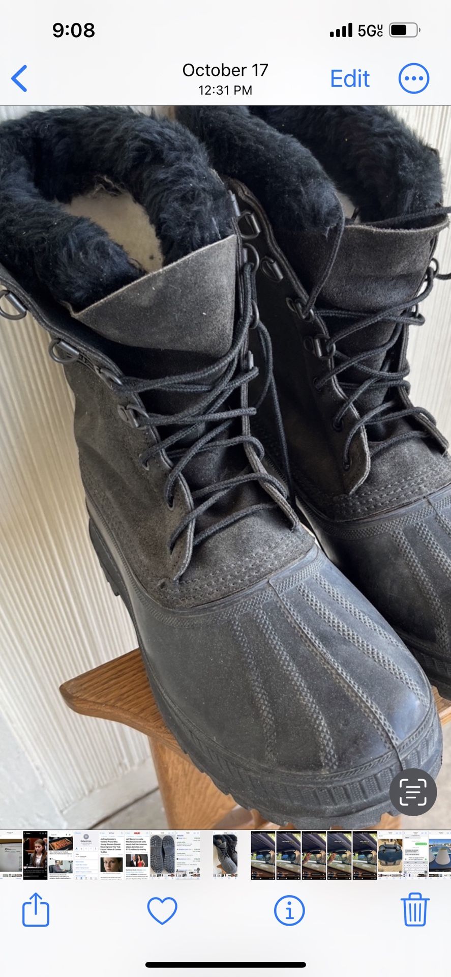 Brand New Work Boots