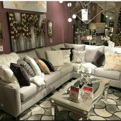 Hallenberg Fog LAF Sectional ⭐ Couch 1069