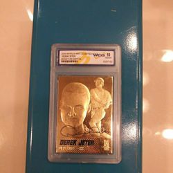 Derek Jeter Gold Card 2004. Signature Edition For the Collector