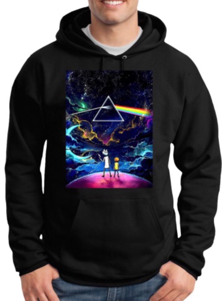 rick n morty pink floyd hoodie for Sale in Auburn, MA - OfferUp