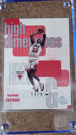MICHAEL JORDAN PSA 9 1997-98 UPPER DECK #HD23 HIGH DIMENSIONS  / 2000 SSP