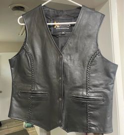 Women’s Leather Vest