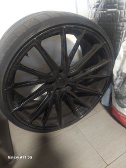 22 rims Staggered