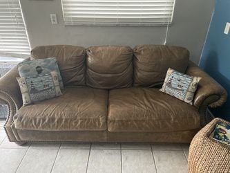 Leather Couch