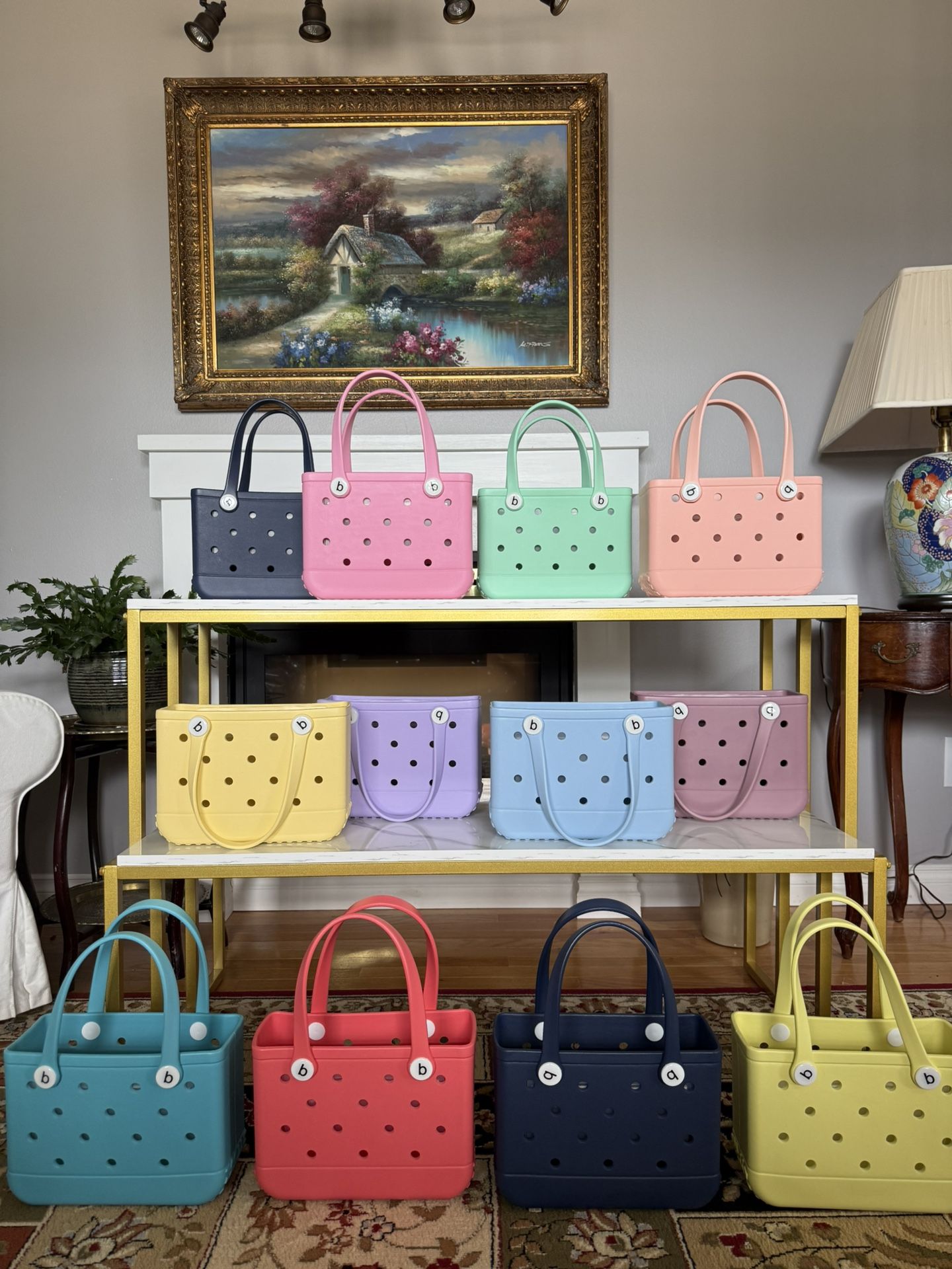 New EVA Tote Bag with FREE Charm - Perfect Gift for your Teens and Tweens!