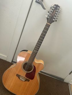 Takamine 12 Guitar & Chips
