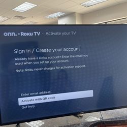 Onn Smart Tv (55”)