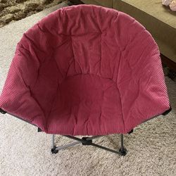 Pink Corduroy ‘Barbie’ Chair
