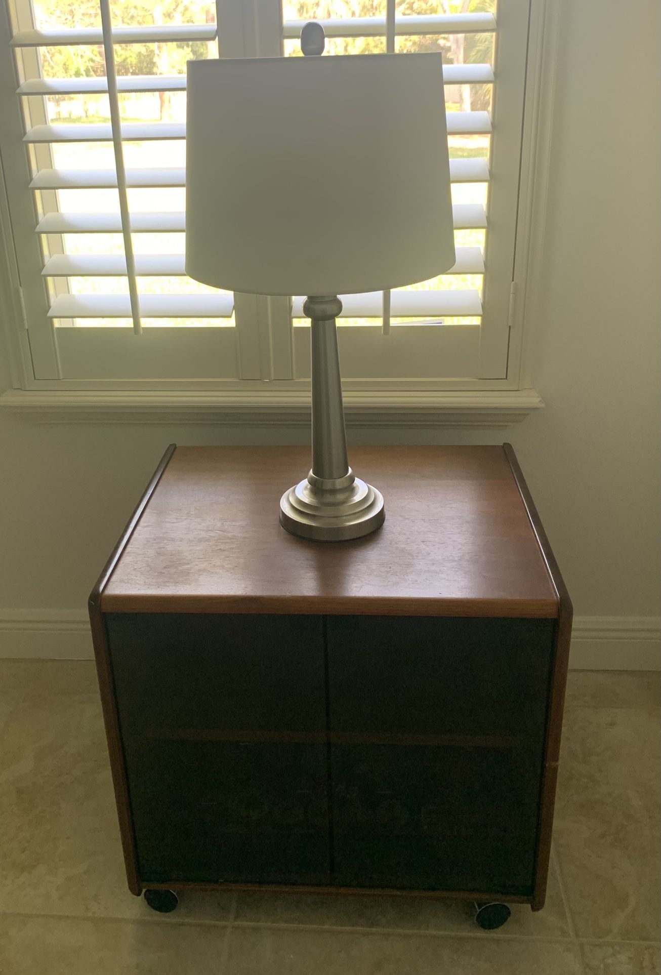 Wood Printer , Night Stand Table