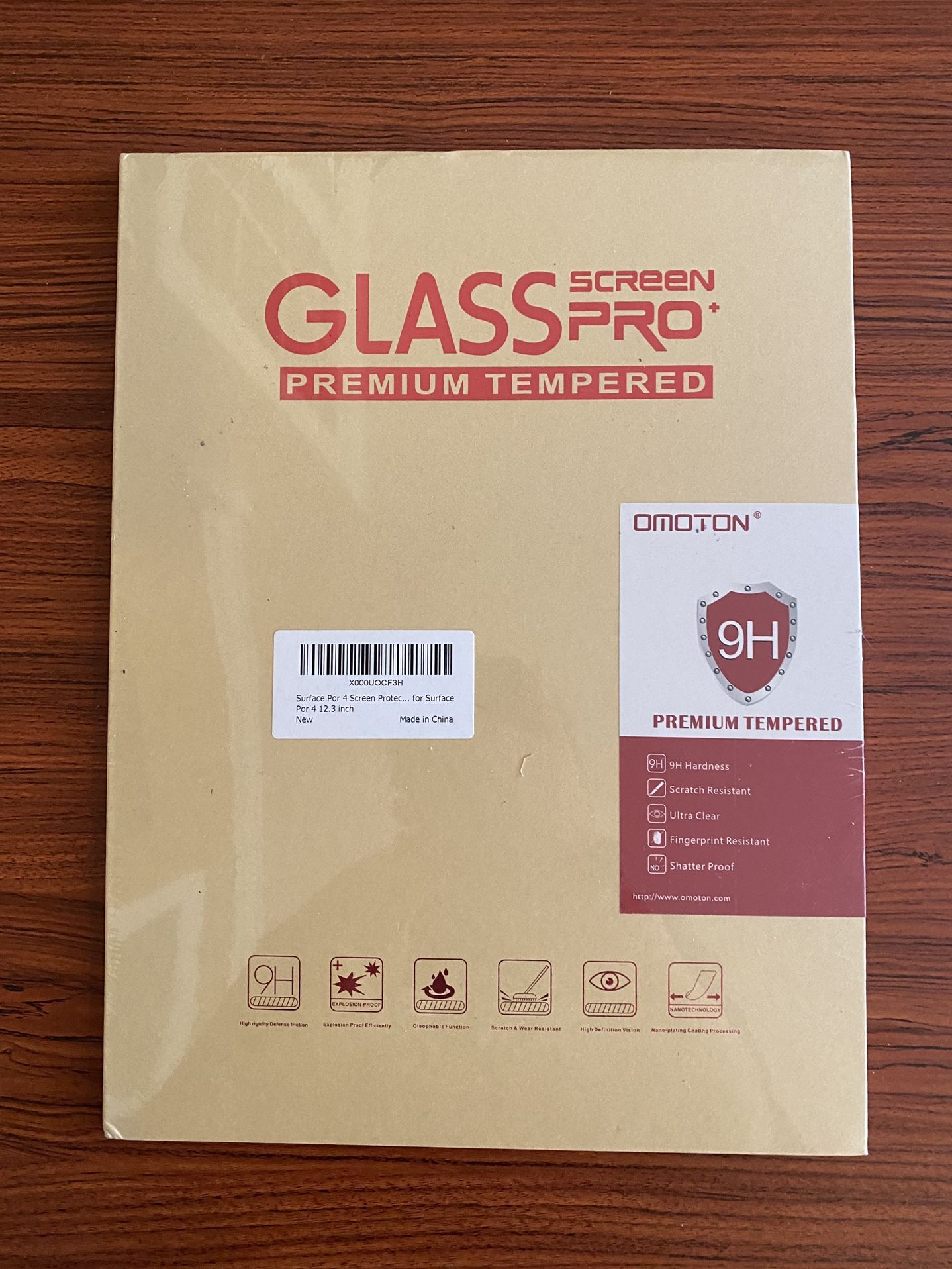 New Glass Protector for Surface Pro 4 12.3 Inch