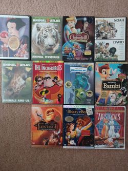 Disney dvd movies and other children movies