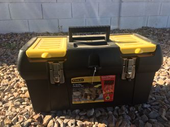 Stanley Tool Box with tools