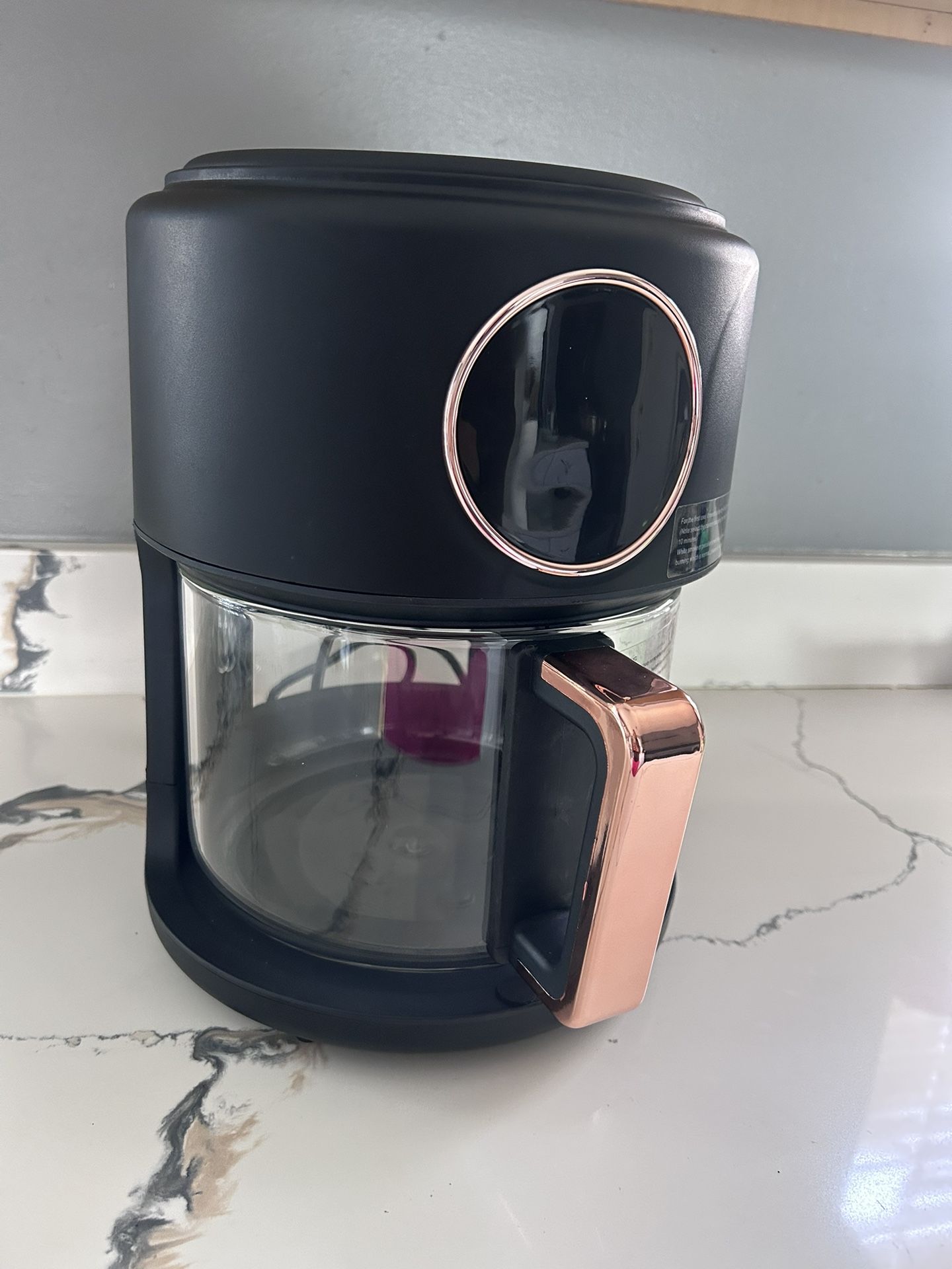 Glass Air Fryer 3.81q
