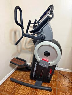 Workout machine elliptical