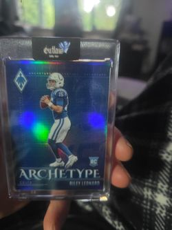 Panini 2025 Phoenix Archetype Riley Leonard Indianapolis Colts #12 Rookie Insert