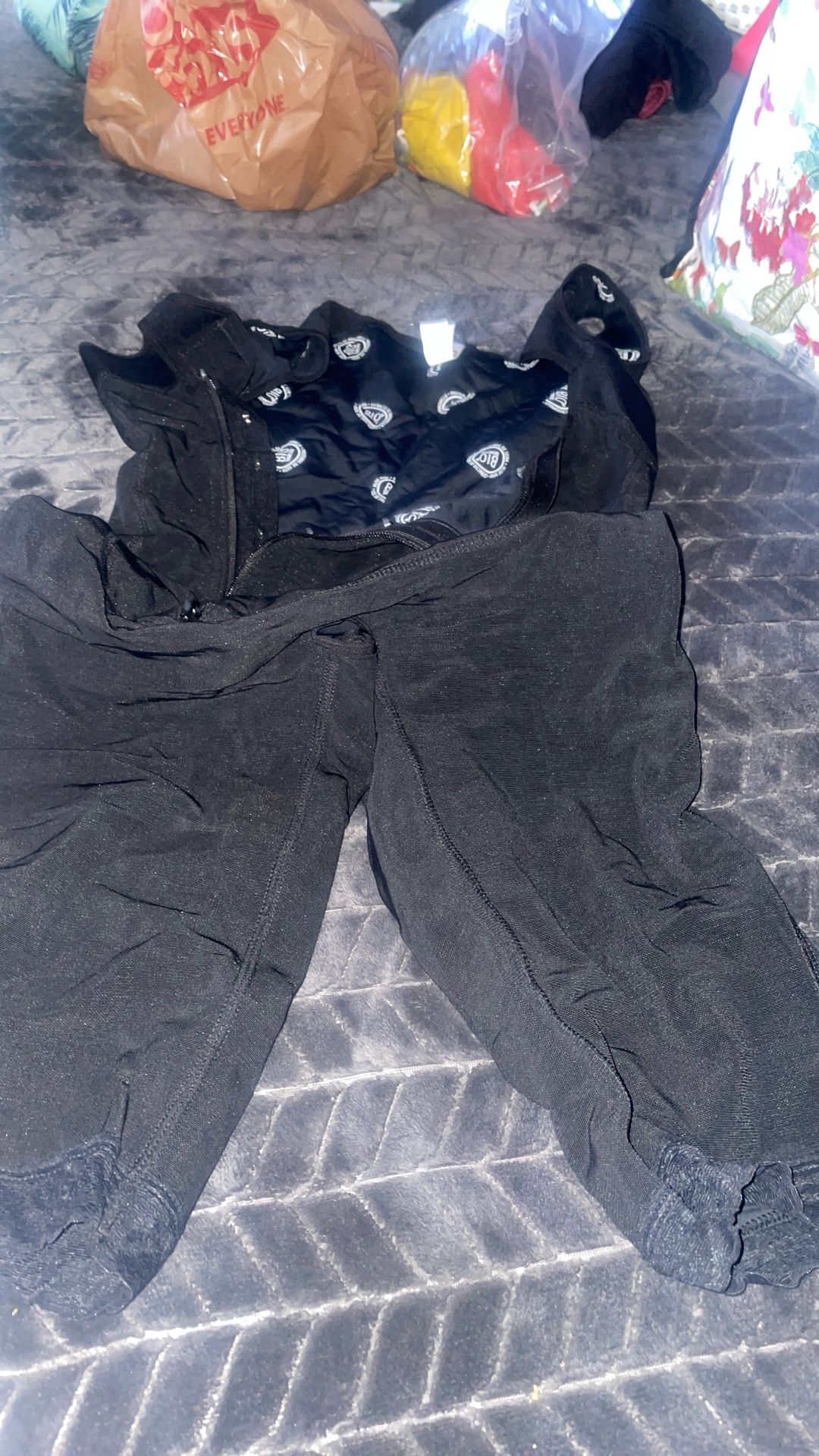Black Full Body Faja/ Below Knees