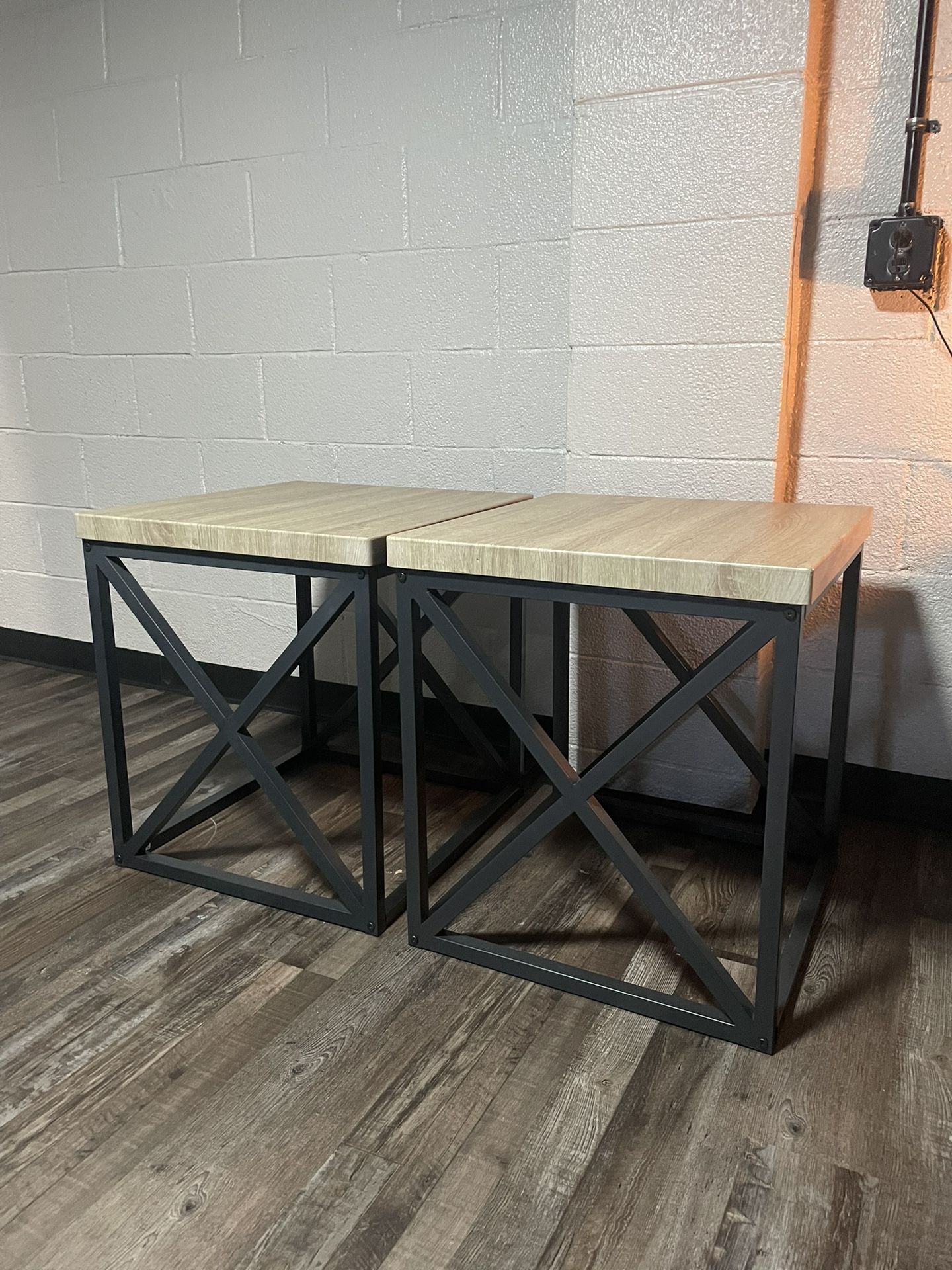 Country Style End Tables