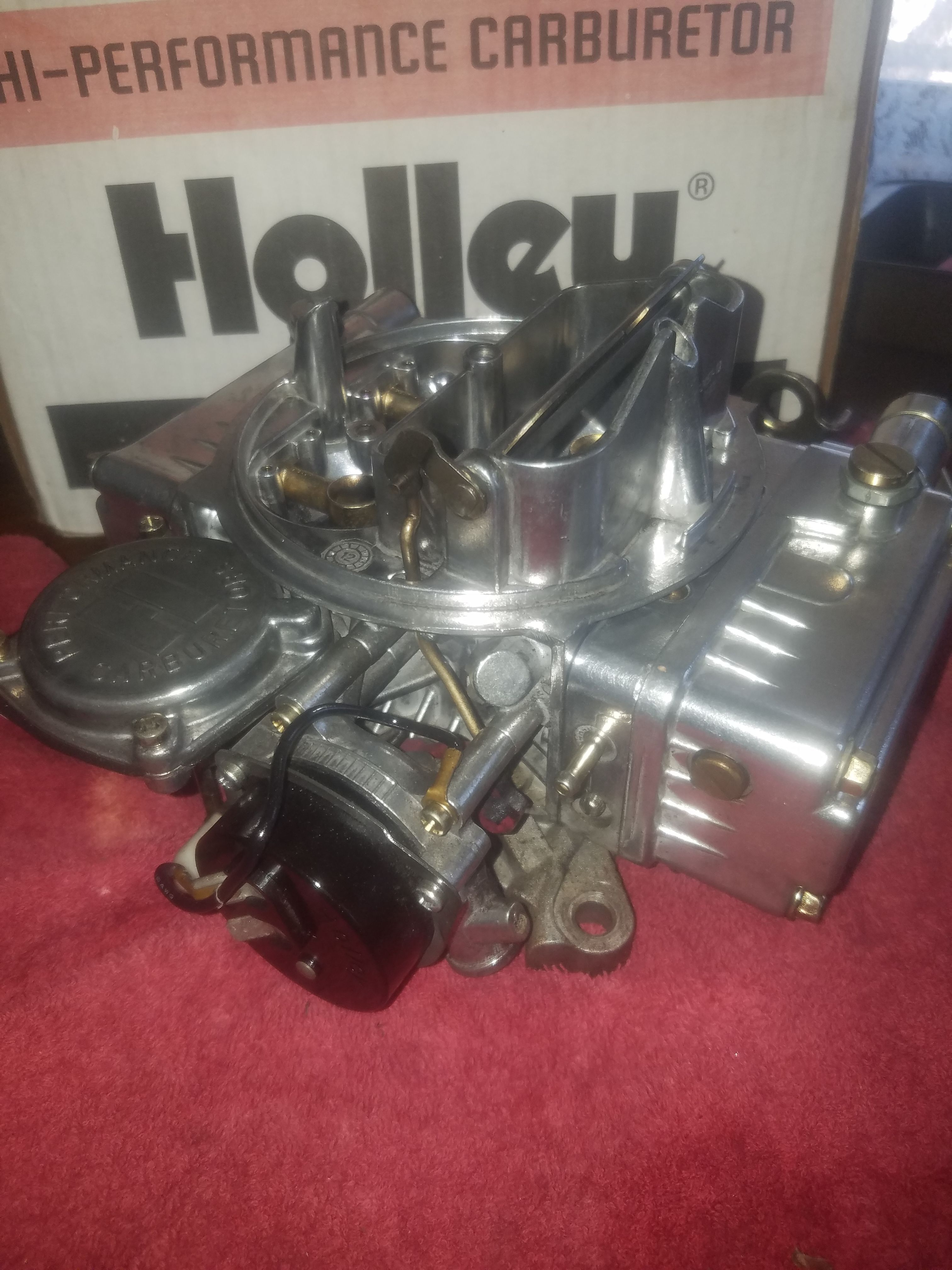 Rebuilt Holley 80457 - 10 Street Warrior Chrome carburetor