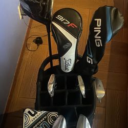 Golf Clubs And Bag