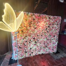 Flower Wall Backdrop 