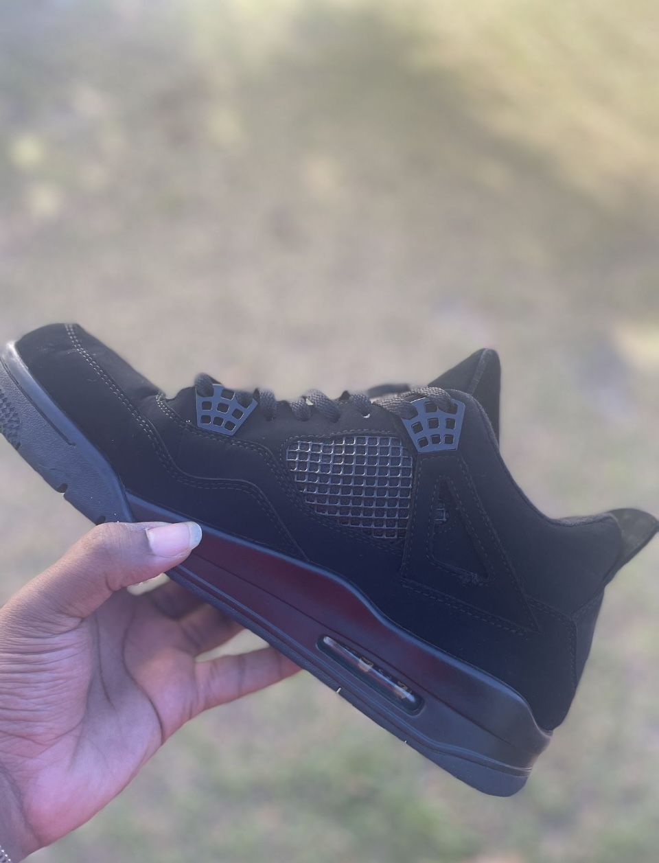 Size 13 Air Jordan 4 Retro Black Cat