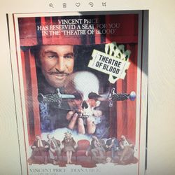 Original Theater Of Blood Movie Poster