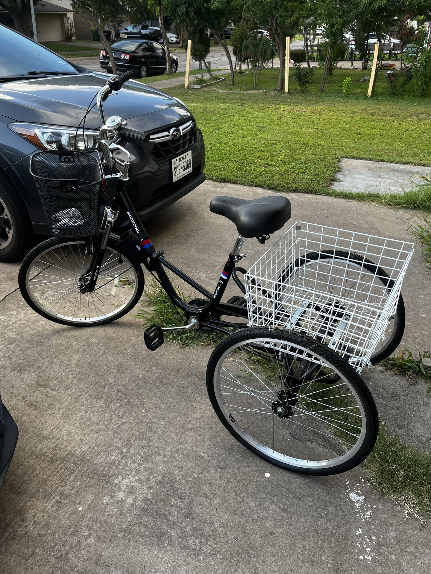 Mooncool Tricycle With Large Basket
