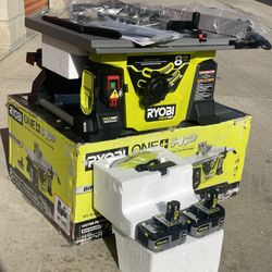 RYOBI 18V Cordless 8-1/4” TABLE SAW 