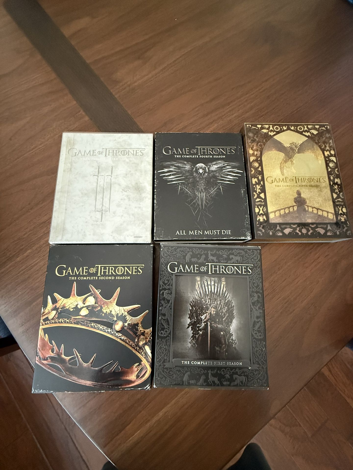 Game Of Thrones Season 1-5 DVD 