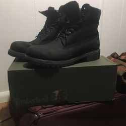 Black Suede Timberlands 