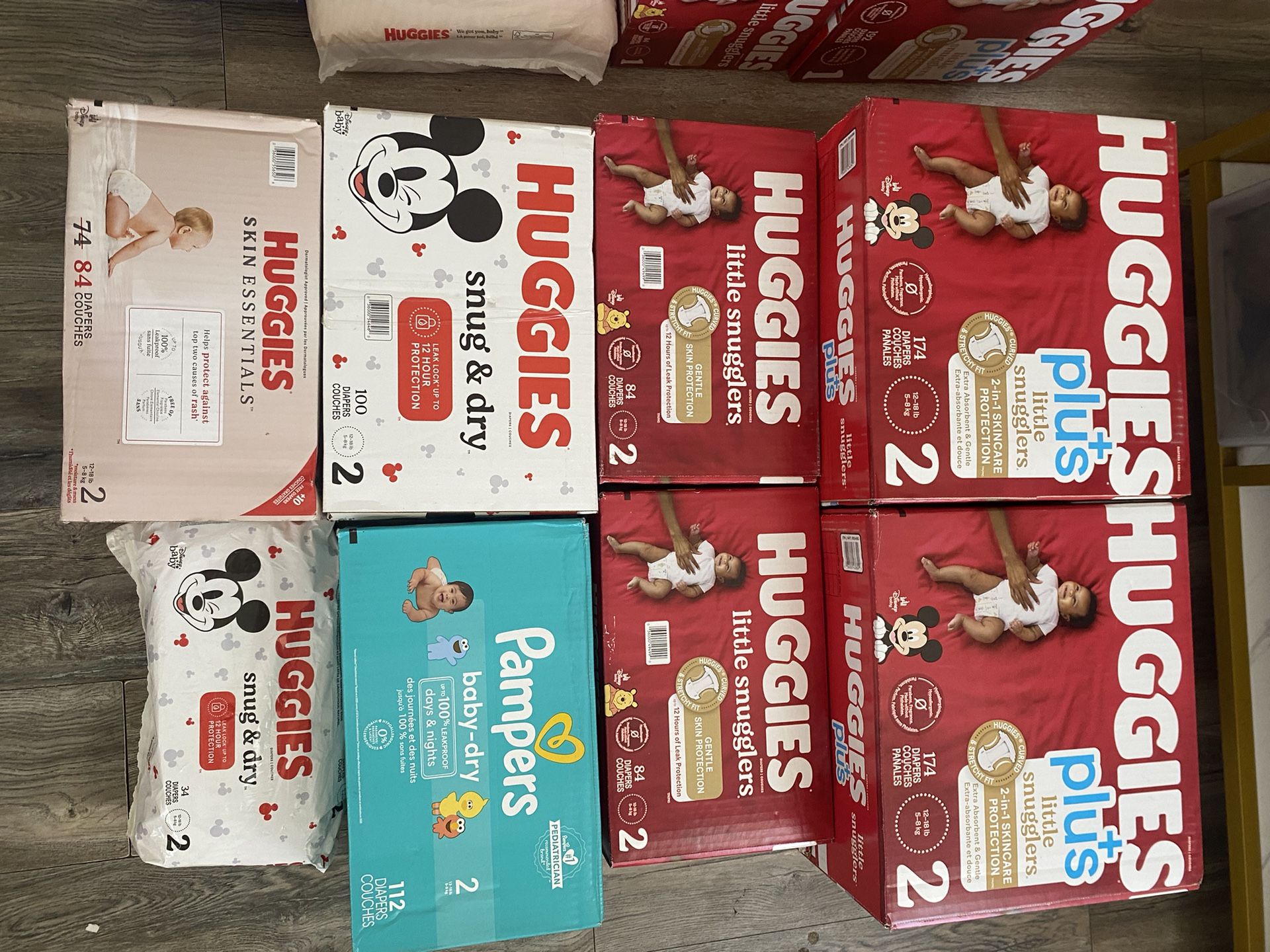 Size 2 Diapers 